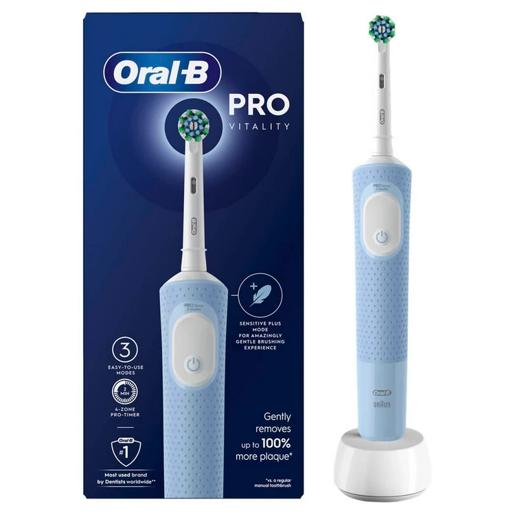 مسواک برقی اورال بی مدل Vitality Pro D103... مشکی بنفش