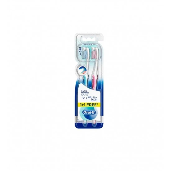 مسواک دو عددی اورال بی ORAL B مدل GUM & ENAMEL CARE