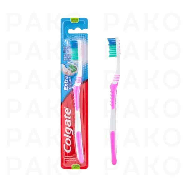 مسواک کلگیت مدل Extra Clean با برس معمولی Colgate Medium Toothbrush