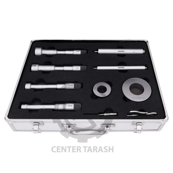 معرفی و فروش میکرومتر داخل سه فک سری کامل ورکا مدل 2176346 سایز6-8 mm