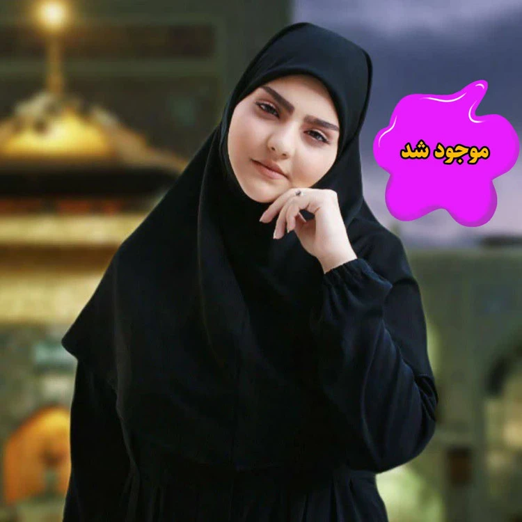 مقنعه کرپ ساده ایرانی