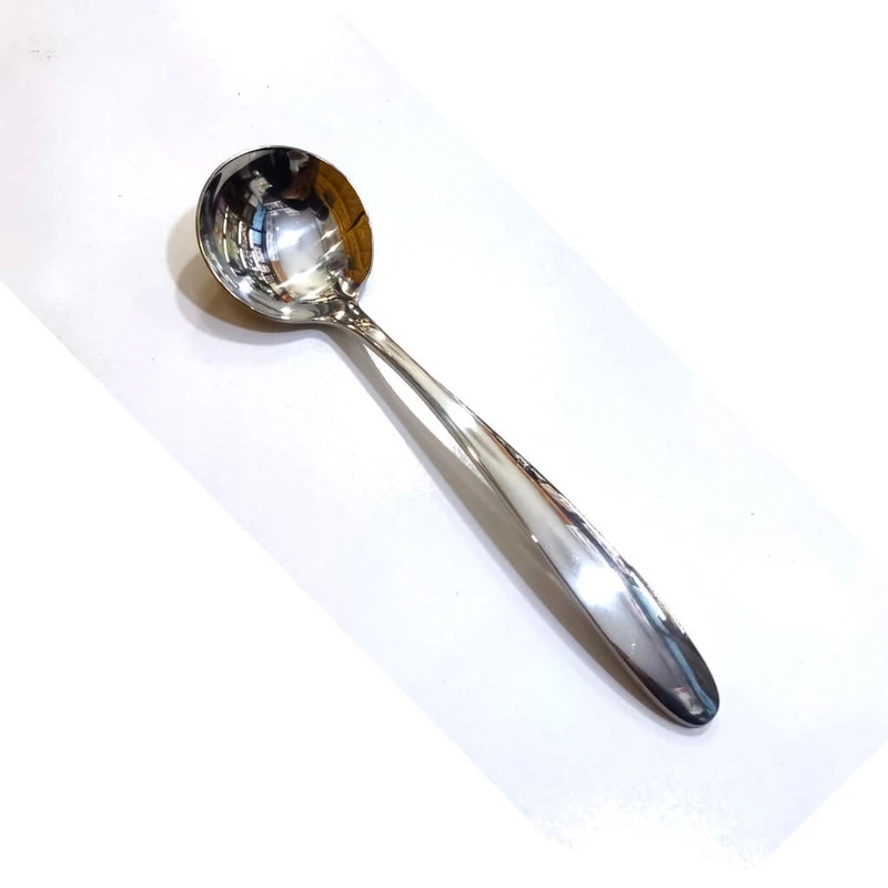 ملاقه خورشت خوری استیل هک شده