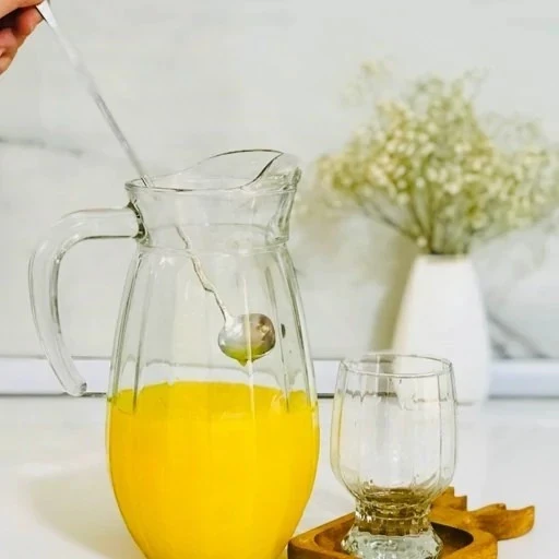 ملاقه پارچ قاشق پارچ دوغ شربت استیل