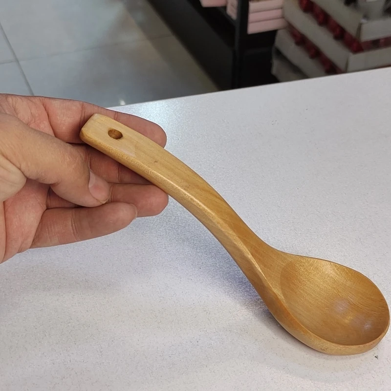 ملاقه کوچک 20 سانتی چوبی