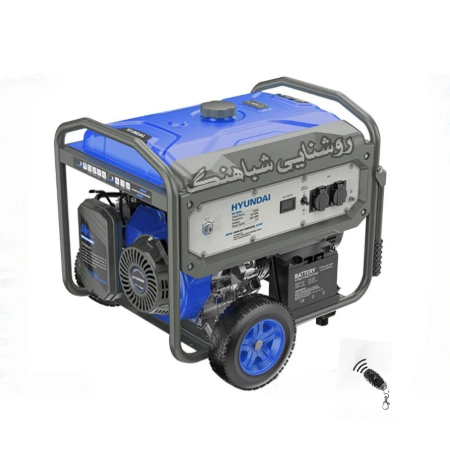 موتور برق بنزینی 6/5کیلو هیوندای مدل HG-6055