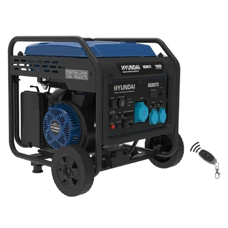 موتور برق بنزینی 7/5 کیلو هیوندای مدل HG-8075