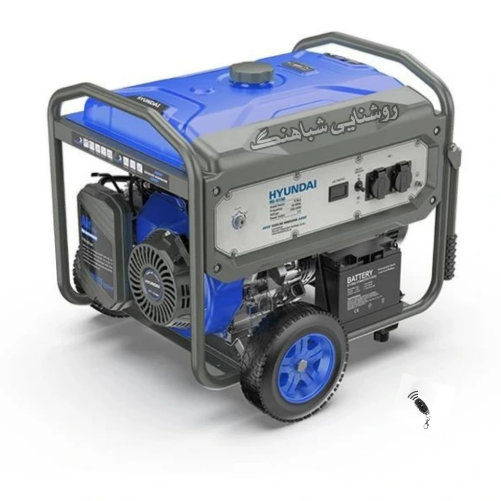 موتور برق بنزینی 8/5کیلو هیوندا مدل HG-8156