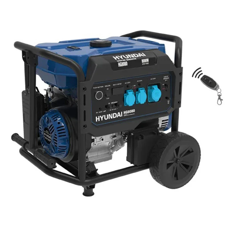 موتور برق بنزینی 8 کیلو هیوندای مدل HG-8080