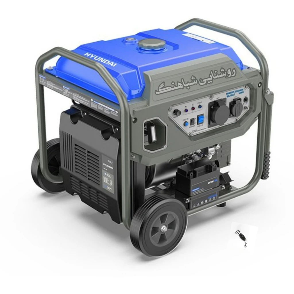 موتور برق بنزینی اینورتر 8کیلو هیوندا مدل HG-8017