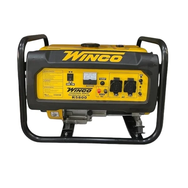 موتور برق بنزینی وینکو مدل R5800 ظرفیت ۴ کیلووات