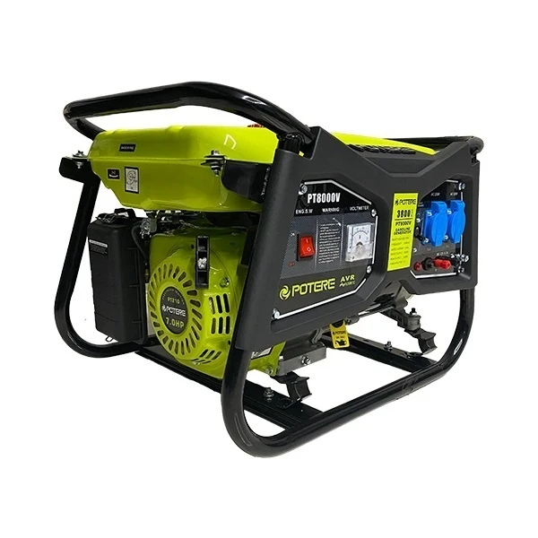 موتور برق بنزینی پوتر 3.8 کیلو وات PT8000V- هندلی