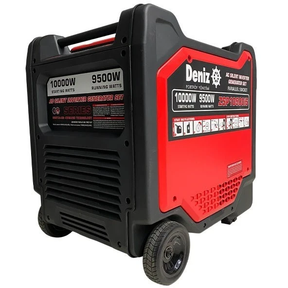 موتور برق سایلنت 10 کیلووات دنیز مدل ZSP10500IS تک فاز استارتی