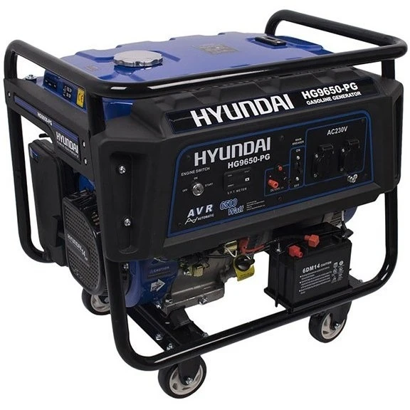 موتور برق هیوندای مدل hg9650A_(6/5کیلو)