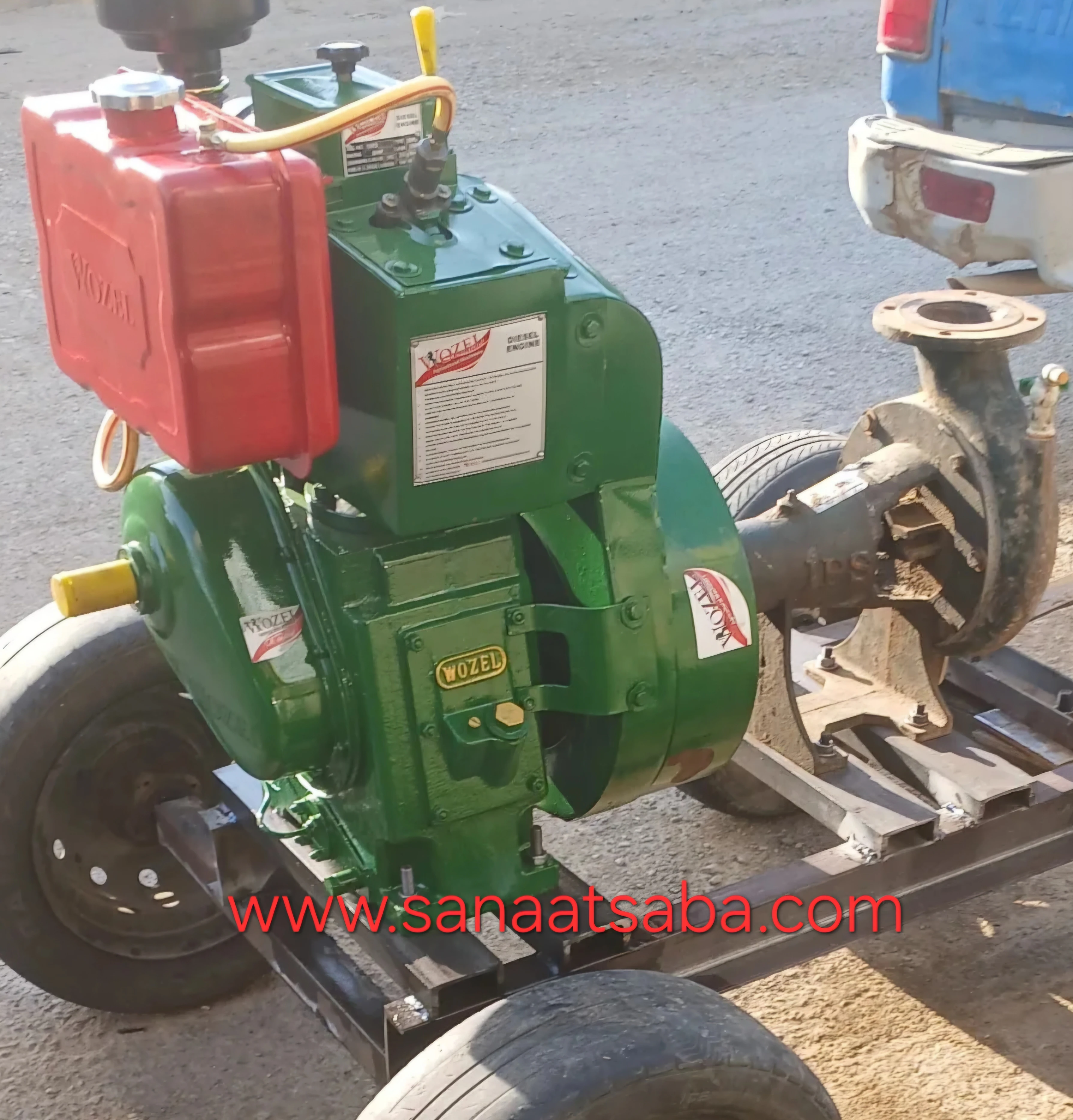 موتور دیزلی ووزل W18000D – ۱۸ اسب بخار