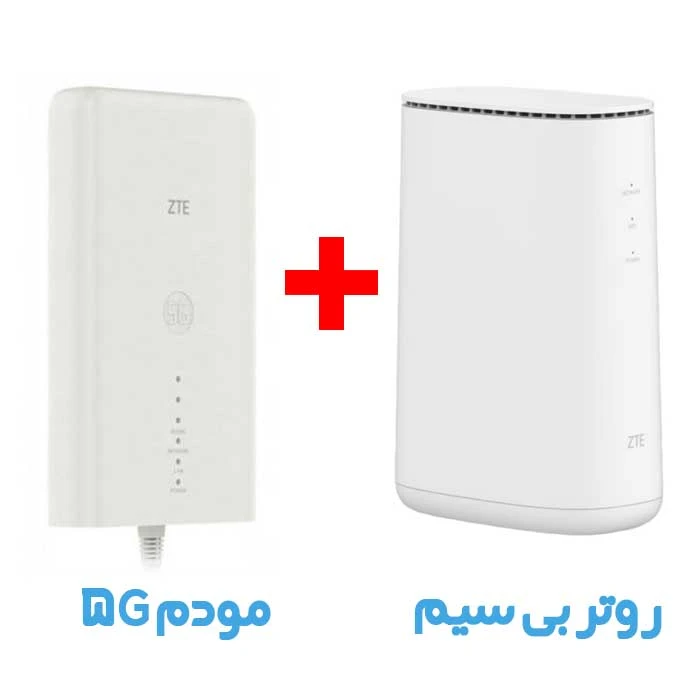 مودم ZTE MC7010 فضای باز همراه روتر ZTE MF269 استوک