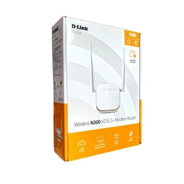 مودم روتر ADSL بی سیم دی-لینک مدل DSL-124