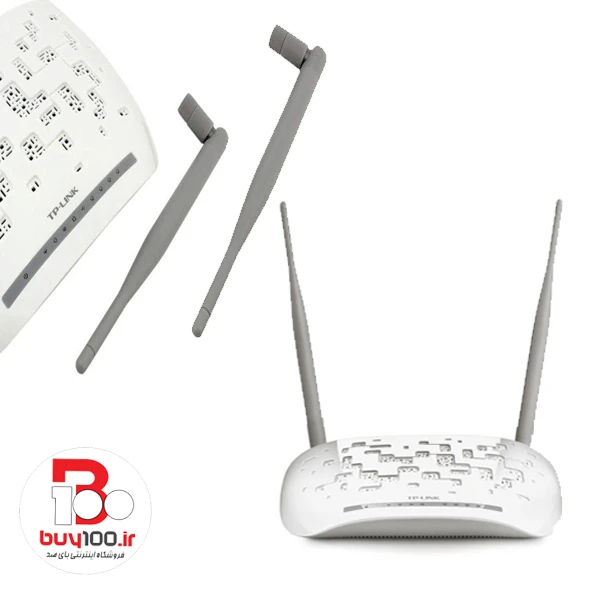 مودم روتر ADSL2 Plus بی‌سیم N300 تی پی-لینک مدل W8961N