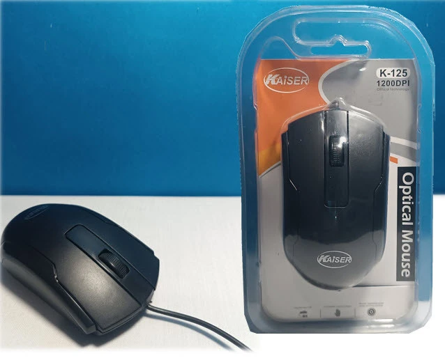 موس KAISER مدل K-125 - طراحی ارگونومیک و عملکرد دقیق