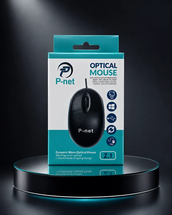 موس باسیم P-net Optical Mouse مدل Z.1