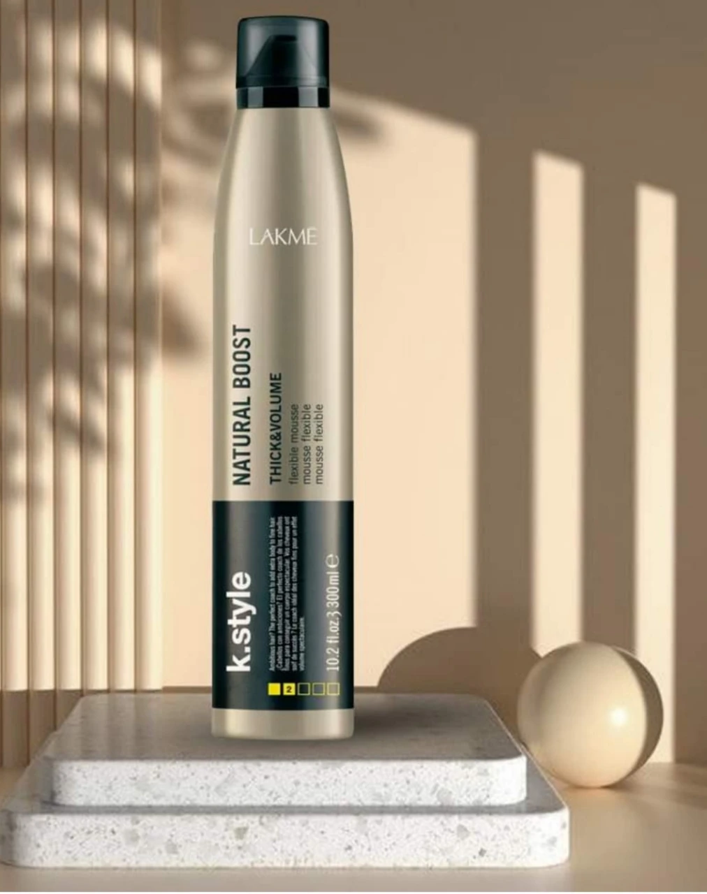 موس حجم دهنده مو لاکمه Lakme مدل K.Style Natural Boost