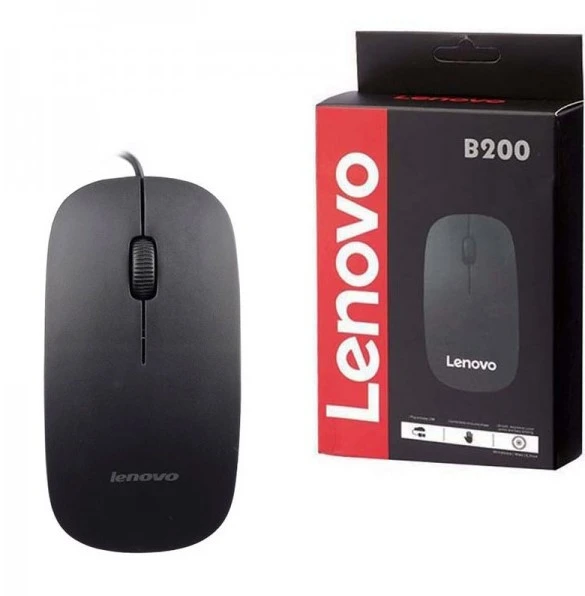 موس سیم دار لنوو (Lenovo) مدل B200