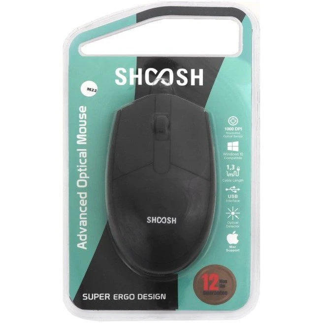 موس سیمی شوش مدل SHOOSH M22