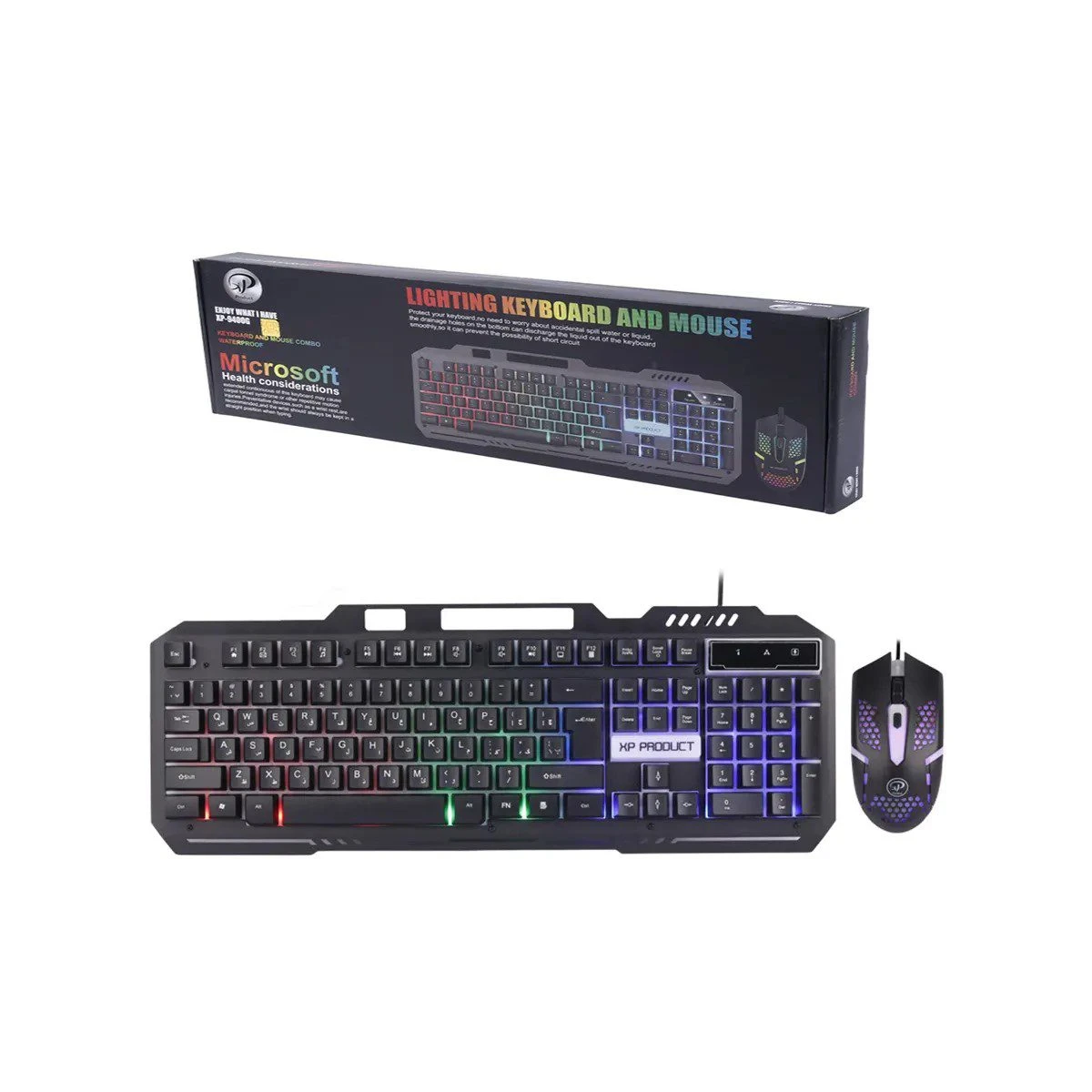 موس و کیبورد گیمینگ ایکس پی مدل XP-11400