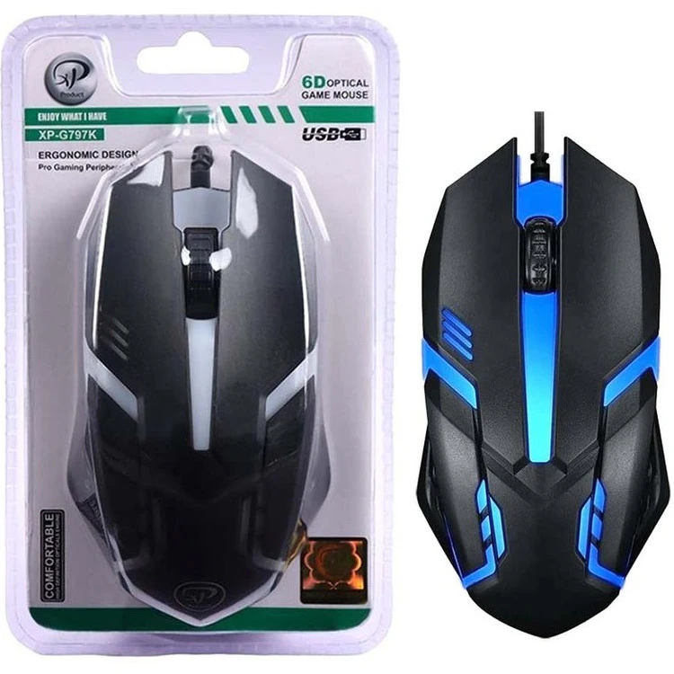 موس گیمینگ XP مدل XP-G797K – دقت بالا و طراحی ارگونومیک برای گیمرها