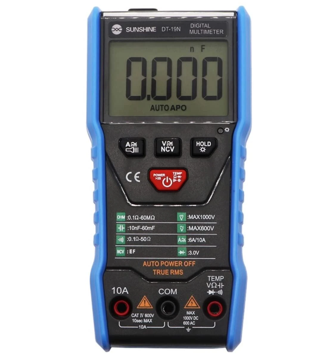 مولتی متر دیجیتال سانشاین مدل DT-19N
