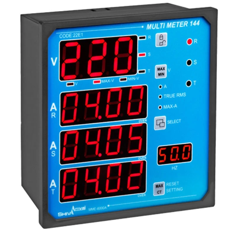 مولتی متر۱۴۴شیواامواج MME-6000A – 22E1 شیوا امواج