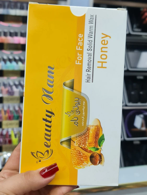 موم تخته ایی بیوتی‌نام ۵۰۰ گرمی عسل