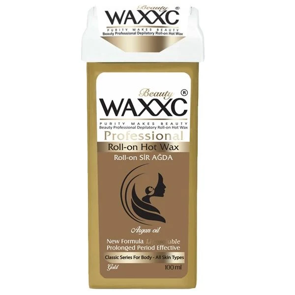 موم خشابی وکسی طلایی روغن آرگان (100ml)