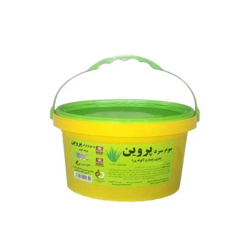 موم سرد گیاهی پروین حاوی عصاره آلوئه ورا ۴ کیلوگرم