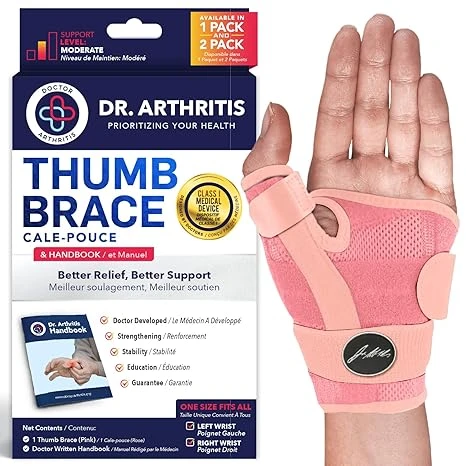 مچ‌بند طبی Dr. Arthritis مناسب درد، التهاب و آرتروز با بند قابل تنظیم | آمازونیکس