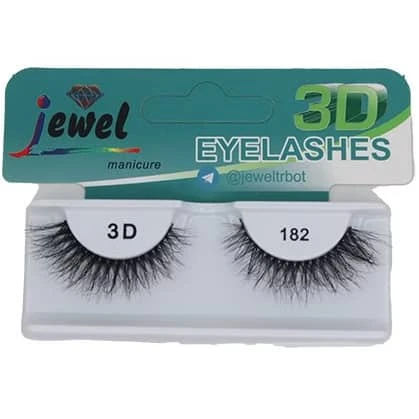 مژه مصنوعی 3D جیول شماره 182