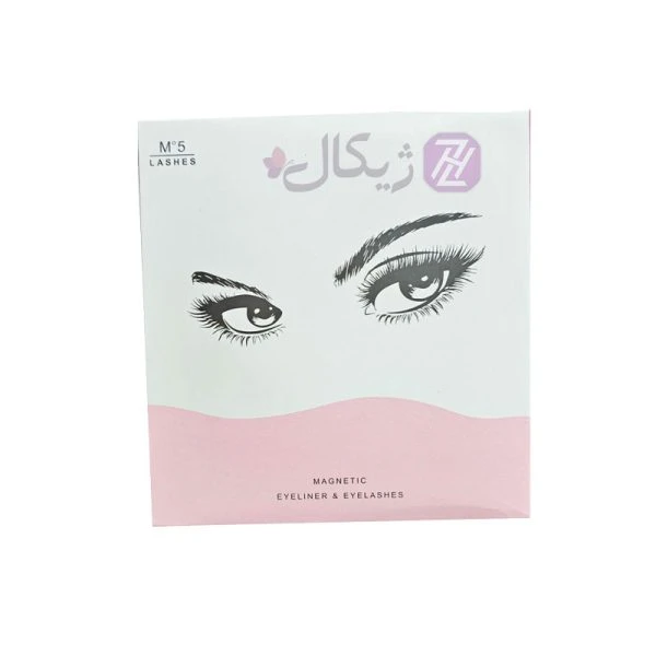 مژه مگنتی و خط چشم مگنتی به همراه اپلیکاتور پک 6 عددی