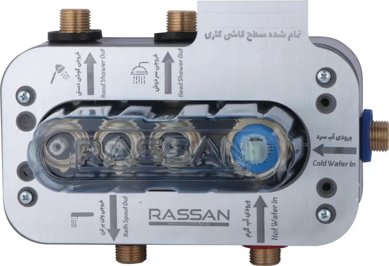 مکانیزم دوش توکار راسان مدل ایکاد