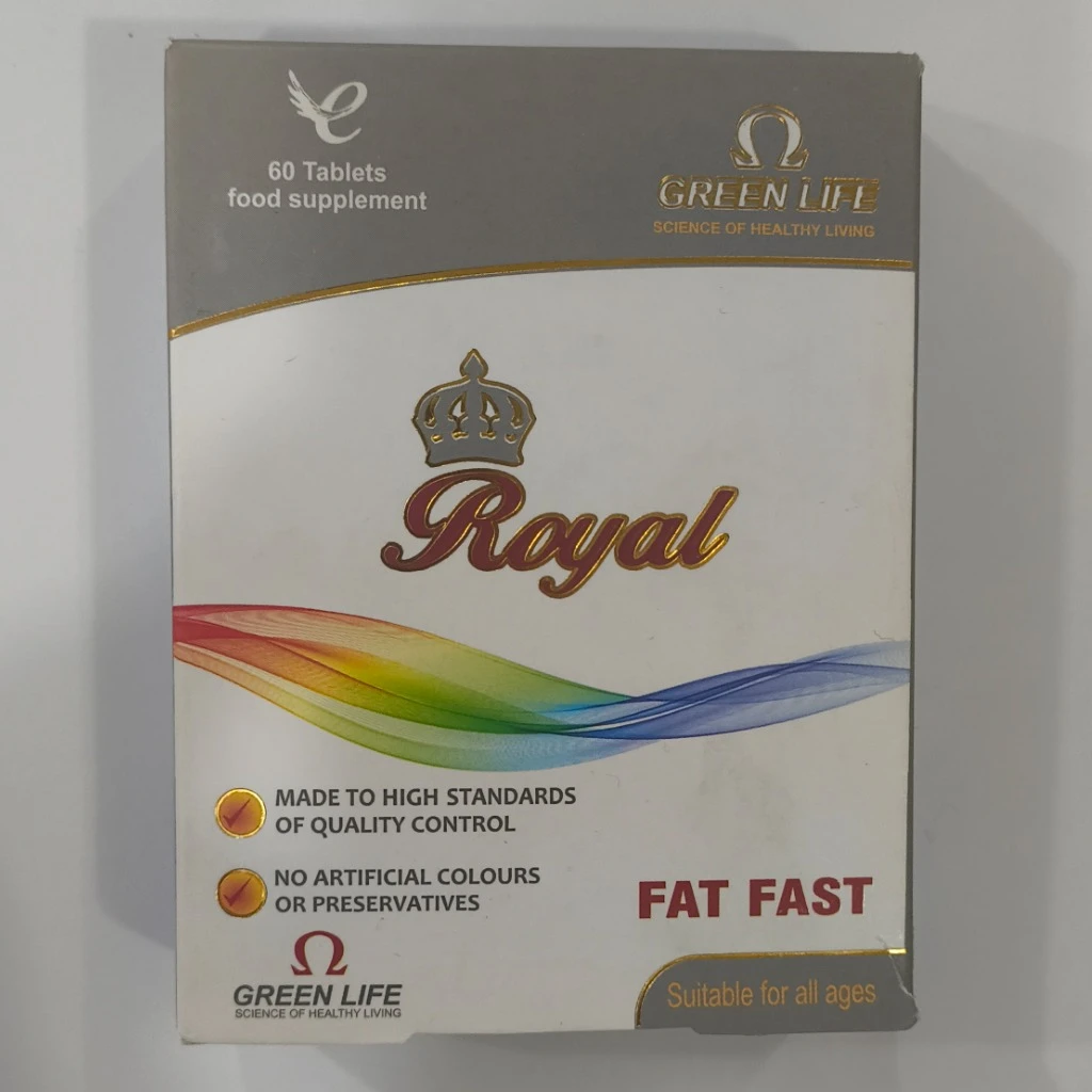 مکمل افزایش وزن و اشتها رویال 60 عددی