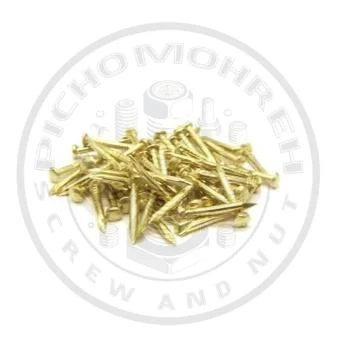 میخ ریز طلایی قطر 1.5 طول 10میلی‌متر 200عددی