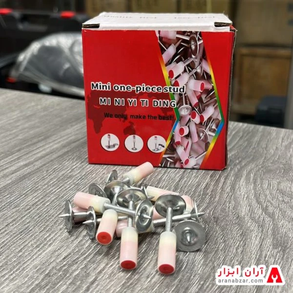 میخ چشانی سرخود سایز 2.7 می نی وان بسته 100 عددی