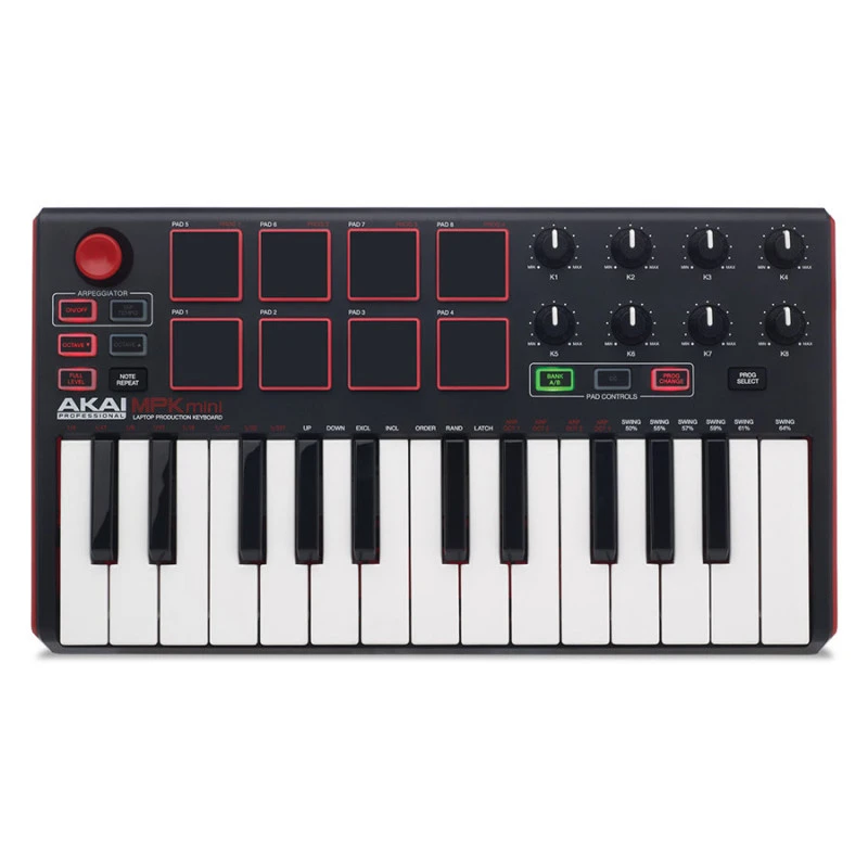 میدی کنترلر AKAI MPK Mini MKIIAKAI MPK Mini mk2 Midi Controller
