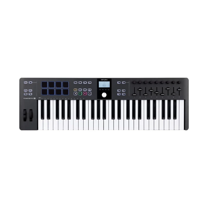 میدی کنترلر Arturia Keylab Essential 49 Mk3 BlackArturia KeyLab Essential 49 Mk3 Black Midi Controller