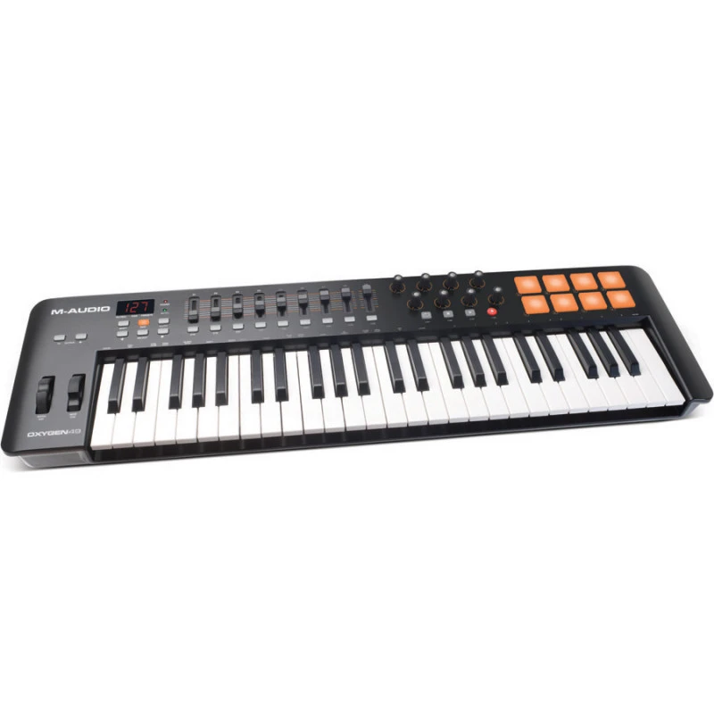 میدی کنترلر M-Audio Oxygen 49 MKVM-Audio Oxygen 49 MKV Midi Controller