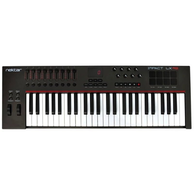 میدی کنترلر Nektar Impact LX49Nektar Impact LX49 Midi Controlle