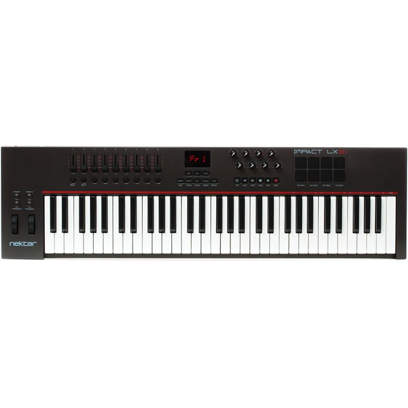 میدی کنترلر Nektar Impact LX61Nektar Impact LX61 Midi Controller