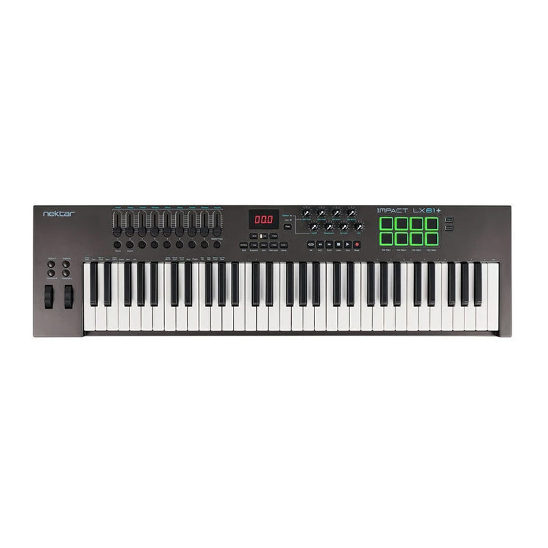 میدی کنترلر +Nektar Impact LX61Nektar Impact LX61 Plus Midi Controller
