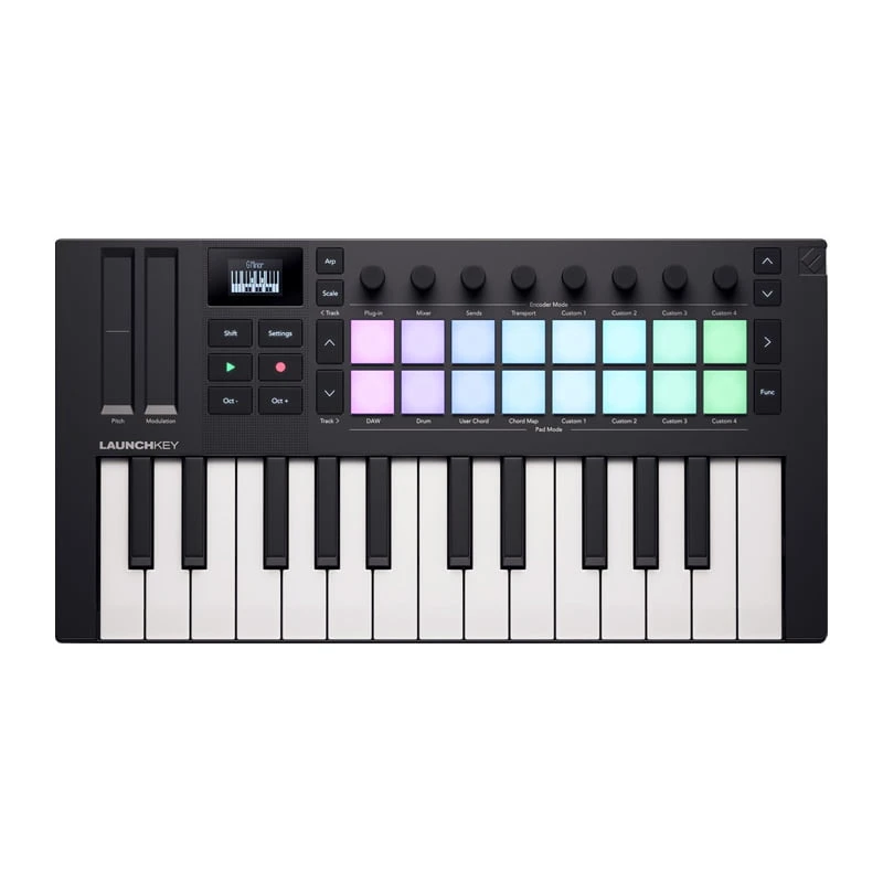 میدی کنترلر Novation Launchkey Mini 25 MK4Novation Launchkey Mini 25 MK4 Midi Controller