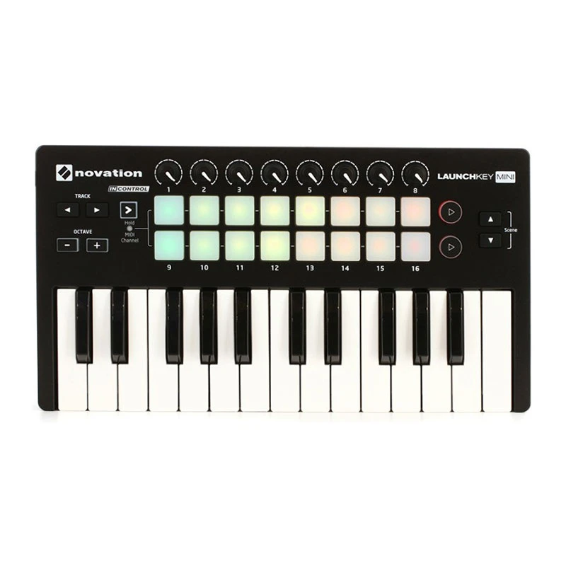 میدی کنترلر Novation Launchkey Mini MK2Novation Launchkey Mini MK2 Midi Controller