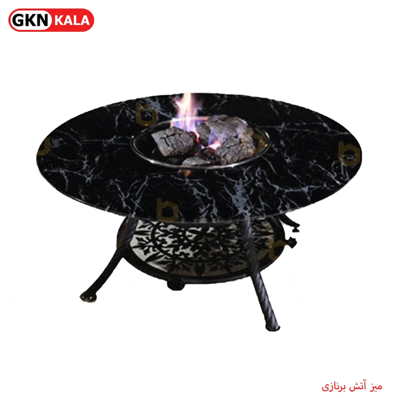 میز آتش برنازی