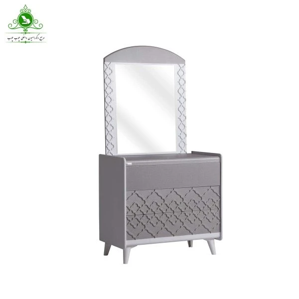 میز آرایش سه کشو مدل پریا
